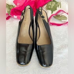 EUC vintage BRUNO MAGLI sling Back shoes size 6 1/2